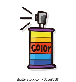 paint spray color doodle