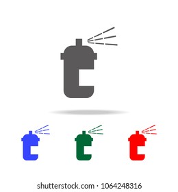 paint spray icon. Elements of construction tools multi colored icons. Premium quality graphic design icon. Simple icon for websites, web design, mobile app, info graphics on white background