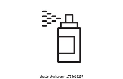 Icono de pintura con un estilo simple imagen vectorial