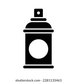 paint spray icon vector design template in white background