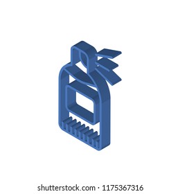 Paint spray isometric left top view 3D icon