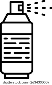 Spray de pintura Nuevo Vector de diseño de iconos creativos