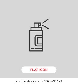 paint sprayicon icon vector, art symbol. Modern flat illustration for web and mobile app