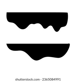 paint spread in black colour