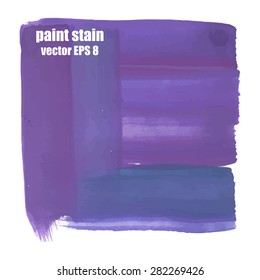 Paint stain, abstract background painted with gouache.