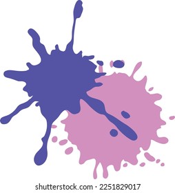 Ilustración del vector de pintura de color