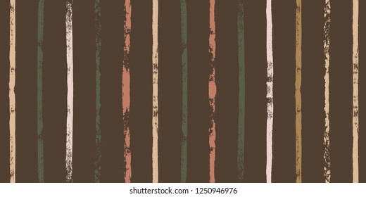 paint stripe Seamless pattern. autumn vector striped graphic background. ink brush strokes. grunge stripes, trendy male paintbrush line. winter texture lines backdrop 