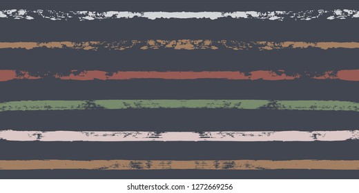 paint stripe Seamless pattern. autumn vector striped graphic background. ink brush strokes. grunge stripes, trendy male paintbrush line. winter texture lines backdrop 