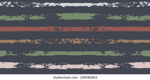 paint stripe Seamless pattern. autumn vector striped graphic background. ink brush strokes. grunge stripes, trendy male paintbrush line. winter texture lines backdrop 