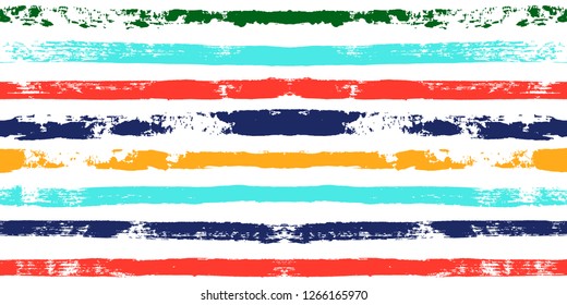 paint stripe Seamless pattern. colorful vector striped graphic background. bright ink brush strokes. graphic  grunge stripes, trendy funky paintbrush line. texture lines backdrop 