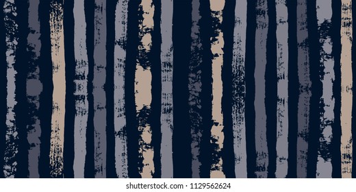 paint stripe Seamless pattern. vector striped graphic background. ink brush strokes. grunge stripes, trendy male paintbrush line. winter texture lines backdrop 