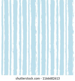 paint stripe Seamless pattern. vector Hand drawn striped geometric background. blue ink brush strokes. grunge stripes, modern paintbrush line for wrapping, wallpaper, textile