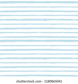 paint stripe Seamless pattern. vector Hand drawn striped geometric background. blue ink brush strokes. grunge stripes, modern paintbrush line for wrapping, wallpaper, textile