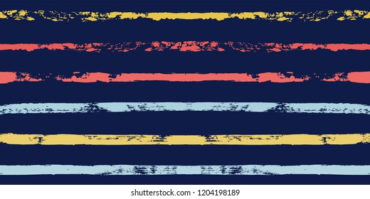 paint stripe Seamless pattern. vector striped graphic background. ink brush strokes. grunge stripes, trendy hipster paintbrush line. texture lines backdrop 