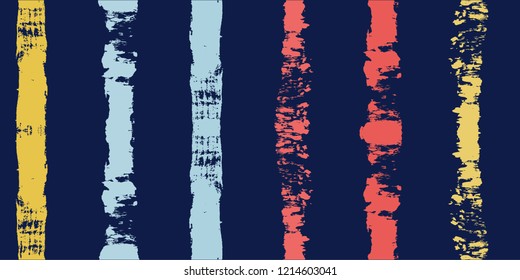 paint stripe Seamless pattern. vector striped graphic background. ink brush strokes. grunge stripes, trendy hipster paintbrush line. texture lines backdrop 