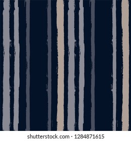 paint stripe Seamless pattern. vector striped graphic background. ink brush strokes. grunge stripes, trendy male paintbrush line. winter texture lines backdrop