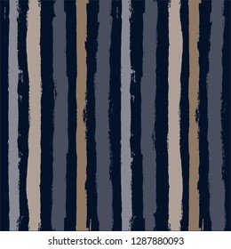 paint stripe Seamless pattern. vector striped graphic background. ink brush strokes. grunge stripes, trendy male paintbrush line. winter texture lines backdrop