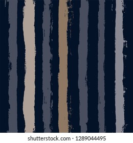 paint stripe Seamless pattern. vector striped graphic background. ink brush strokes. grunge stripes, trendy male paintbrush line. winter texture lines backdrop