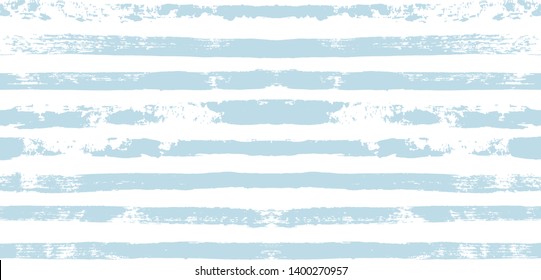 paint stripe Seamless pattern. vector Hand drawn striped marine background. blue ink brush strokes. grunge navy stripes, modern paintbrush line for wrapping, wallpaper, textile