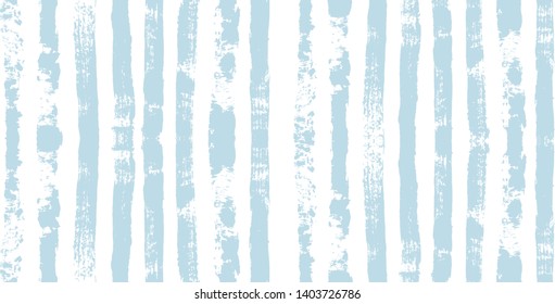 paint stripe Seamless pattern. vector Hand drawn striped marine background. blue ink brush strokes. grunge navy stripes, modern paintbrush line for wrapping, wallpaper, textile