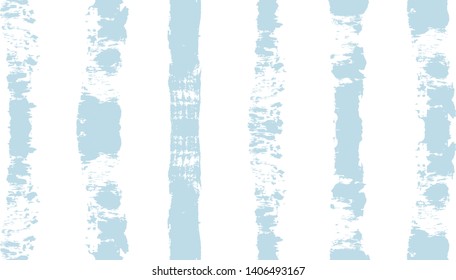 paint stripe Seamless pattern. vector Hand drawn striped marine background. blue ink brush strokes. grunge navy stripes, modern paintbrush line for wrapping, wallpaper, textile