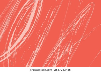 Malstrich, Pinselstrich, moderner abstrakter Hintergrund. Raue Grunge-Textur, Pinselmuster, Freihand-Effekt. Paintbrush-Abstrich, verblasster, bedrückter Schmutz, Banner-Design. Flache Vektorgrafik