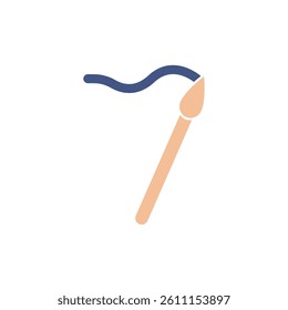 paint stroke icons  symbol vector elements for infographic web