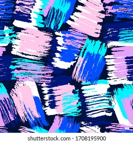 Paint strokes pattern. Grunge splatter background. Ink lines design. Chaos. Trendy modern background. Scrawl. Scribble. Abstract art.