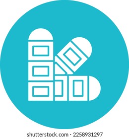 Icono del vector de la visualización de pinturas. Se puede usar para imprimir, móviles y aplicaciones web.