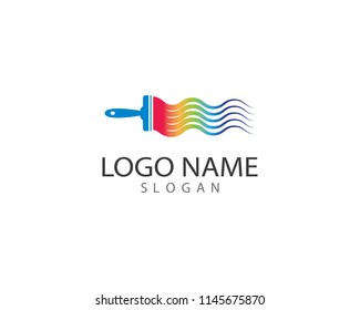 Paint symbol illustration