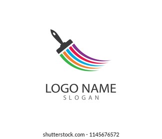 Paint Symbol Illustration Stock Vector (Royalty Free) 1145676572 ...