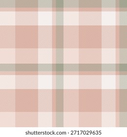 Patrón de cuadros de tartán de pintura, fondo de vacaciones tela a cuadros. Vector de textura textil de efecto sin costuras en paleta de colores claros y blancos.