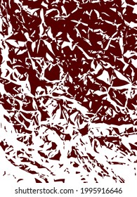 Paint texture. Distress grunge background. Scratches, grain, noise rectangle stamp. Colored crumpled foil. Place the art on top of the object to create an abstract vector with a grunge effect.