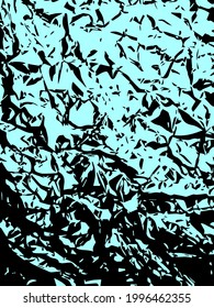 Paint texture. Distress grunge background. Scratches, grain, noise rectangle stamp. Colored crumpled foil. Place the art on top of the object to create an abstract vector with a grunge effect.