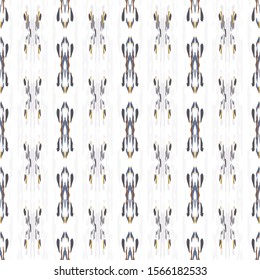 Paint Texture. Shibori, Staining Seamless Pattern. Geo Texture. Hand Drawn Painted.  