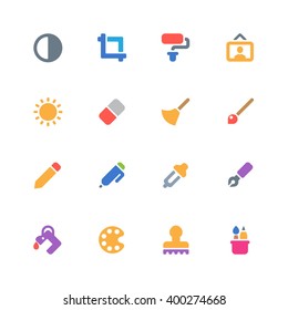 Paint tools icons