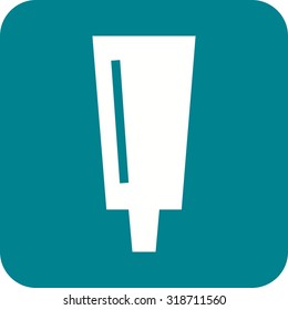 Paint, tube, color icon vector image.Can also be used for art and designing. Suitable for mobile apps, web apps and print media.