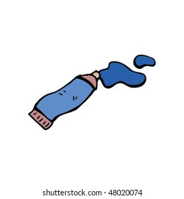 paint tube drawing