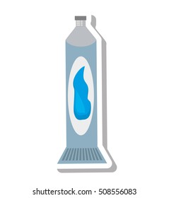 paint tube isolated icon vector illustration design