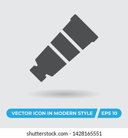 Paint tube vector icon, simple sign for web site and mobile app.
