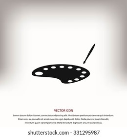 paint vector icon