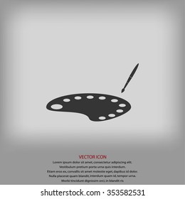 paint vector icon