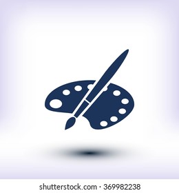 paint vector icon