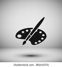 paint vector icon