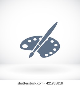 paint vector icon