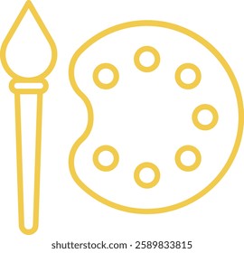 Paint vector icon. Can be used for printing, mobile and web applications.