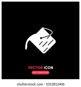 Paint Vector Icon Illustration.Black Backround.Premium Quality.