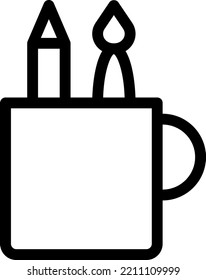 paint Vector illustration on a transparent background.Premium quality symmbols.Stroke vector icons for concept and graphic design.