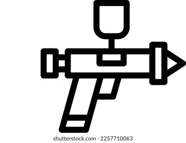 pintar ilustración vectorial en un fondo transparente. Símbolos de calidad superior. Iconos vectoriales de línea delgada para el diseño de conceptos y gráficos. 
