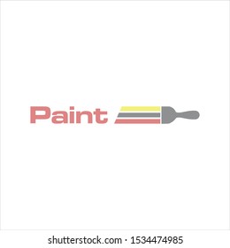 paint vector logo graphic modern